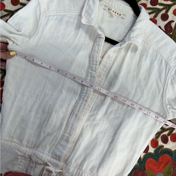 Xirena Truitt Light Pink Cotton Gauze Jumpsuit - Picture 2 of 10